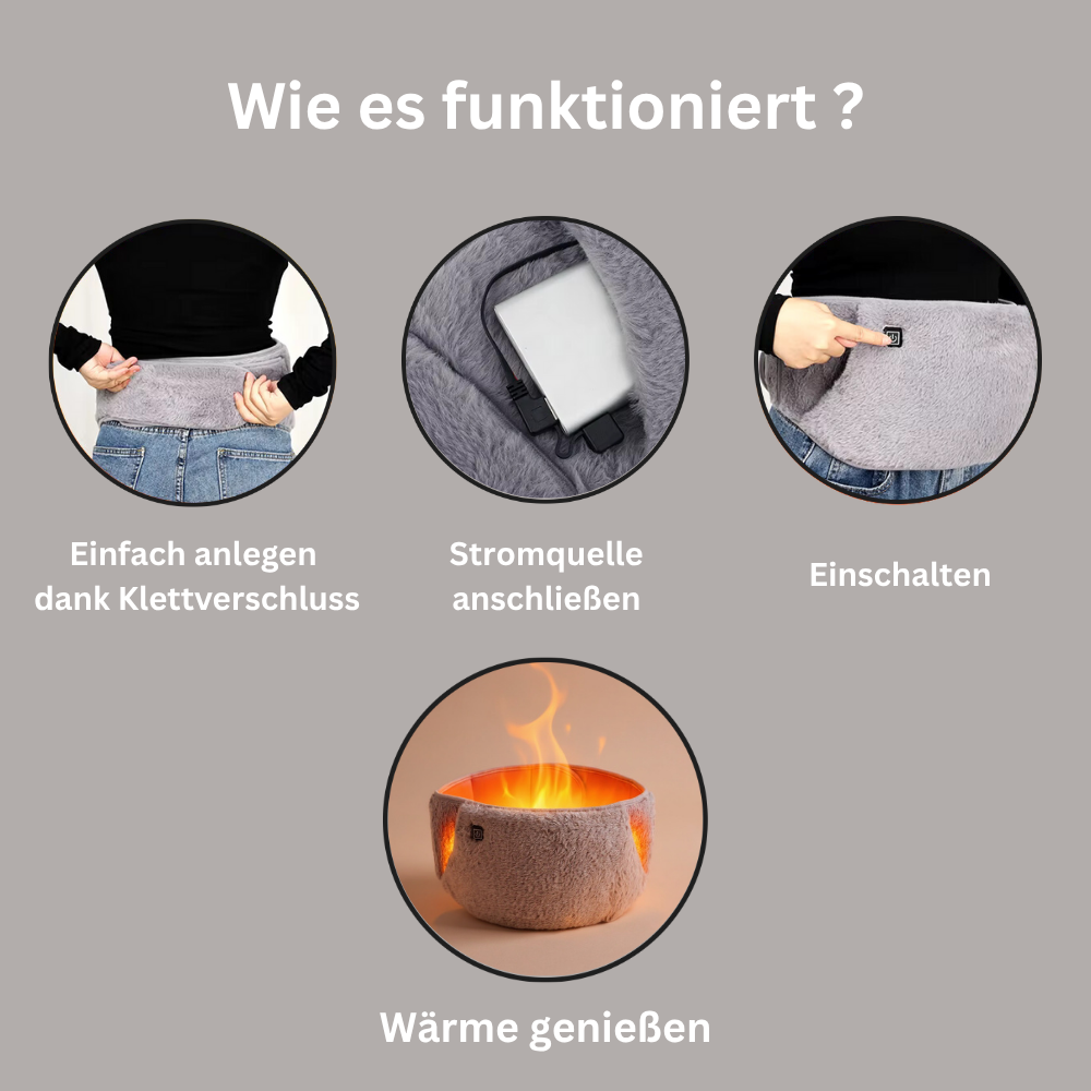 Warmzy | Beheizbare Kristallsamt Wärmeflasche