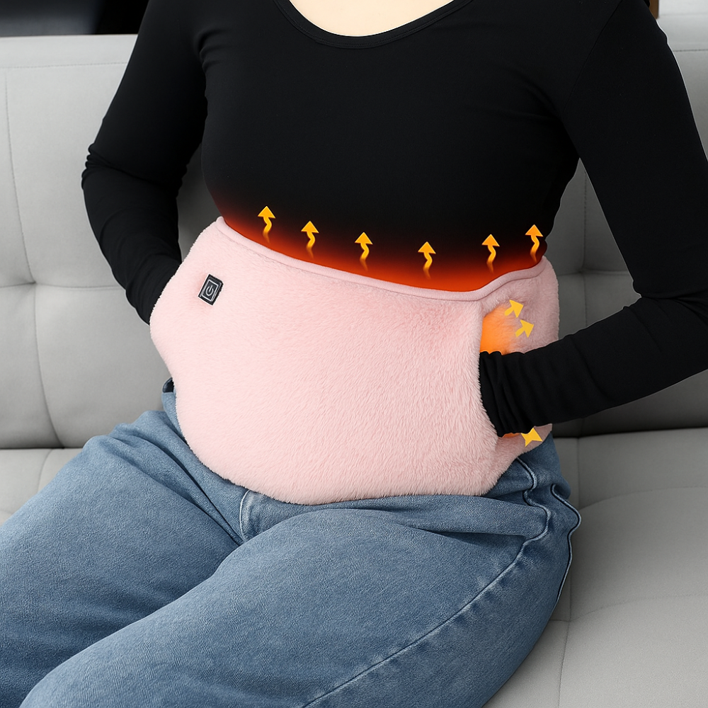 Warmzy | Beheizbare Kristallsamt Wärmeflasche