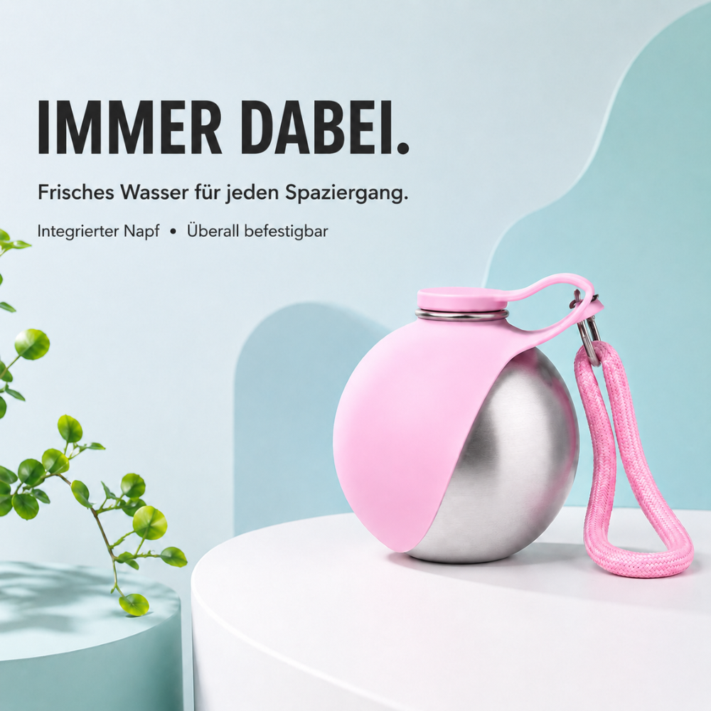 WaterBuddy | Die tragbare Hundetrinkflasche
