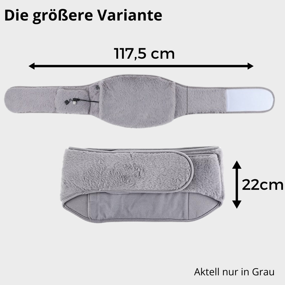 Warmzy | Beheizbare  Kristallsamt Wärmeflasche