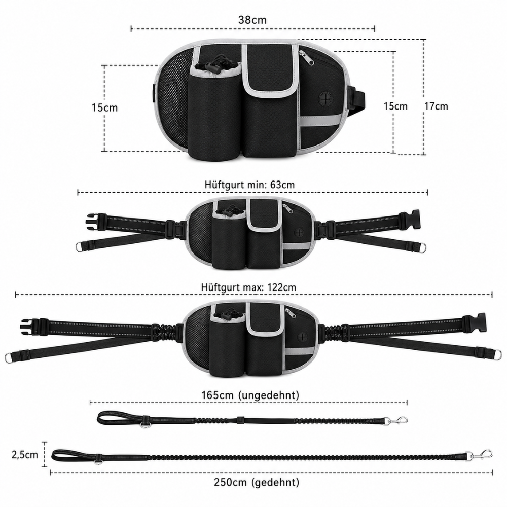 WalkBuddy | Die Gassi-Bauchtasche