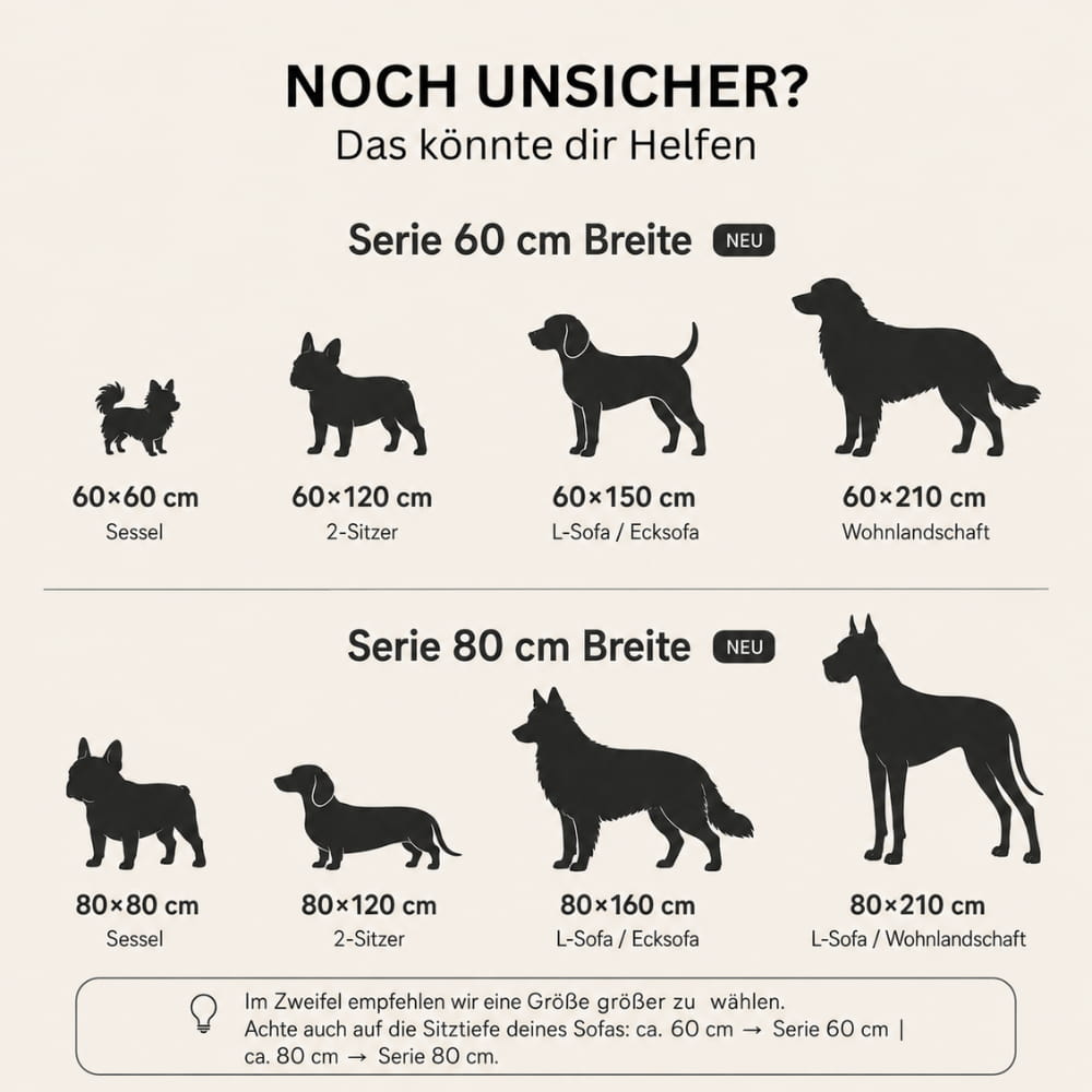 PetLounge I Premium Sofa-Schutz